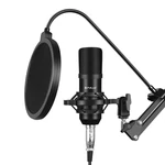 Kép 2/3 - Puluz PU612B Studió Broadcast kondenzátor mikrofon