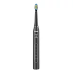 Kép 2/3 - Sonic toothbrushes with tips set and 2 toothbrush holders Bitvae D2+D2 (pink and black)