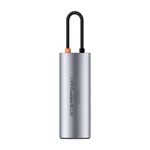 Kép 2/9 - Baseus Gleam 7 az 1-ben Hub, USB-C 1x HDMI4K 60Hz + 3x USB3.0 + 1x PD + 1x SD/TF (szürke)