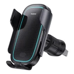 Kép 1/9 - Baseus MilkyWay Pro wireless autós telefontartó, töltő, 15W (fekete)