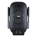 Kép 3/9 - Baseus MilkyWay Pro wireless autós telefontartó, töltő, 15W (fekete)