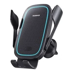 Kép 4/9 - Baseus MilkyWay Pro wireless autós telefontartó, töltő, 15W (fekete)