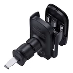 Kép 6/9 - Baseus MilkyWay Pro wireless autós telefontartó, töltő, 15W (fekete)