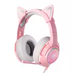 Kép 1/5 - Gaming headphones ONIKUMA K9 Pink RGB