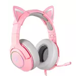 Kép 2/5 - Gaming headphones ONIKUMA K9 Pink RGB