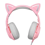 Kép 3/6 - ONIKUMA K9 Pink RGB RGB Gaming fejhallgató