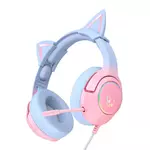 Kép 4/5 - Gaming headphones ONIKUMA K9 Pink/Blue