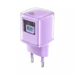 Kép 2/6 - Wall charger Acefast A53 Sparkling series PD 30W GaN (purple)
