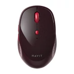 Kép 1/6 - Havit MS76GT Plus vezeték nélküli egér (piros)