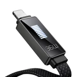 Kép 2/3 - Mcdodo CA-4960 USB-C Lightning kábel kijelzővel 36W 1.2m (fekete)
