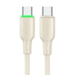 Kép 2/3 - Kábel USB-C do USB-C Mcdodo CA-4770 65W 1.2m (bézs)