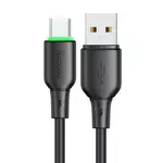 Kép 2/3 - USB to USB-C Cable Mcdodo CA-4751 with LED light 1.2m (black)