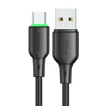 Kép 2/3 - USB USB-C kábel Mcdodo CA-4751 LED világítással 1.2m (fekete)