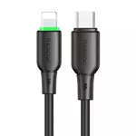 Kép 1/2 - Cable USB-C do Lightning Mcdodo CA-4761 with LED light 1.2m (black)