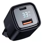 Kép 3/4 - Charger McDodo CH-1701 33W with display (black)