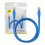 Kép 1/10 - Baseus Ethernet RJ45 kerek kábel, Cat.6, 1m (kék)