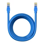 Kép 2/10 - Baseus Ethernet RJ45 kerek kábel, Cat.6, 5m (kék)