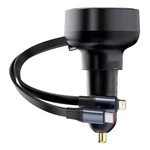 Kép 3/9 - Baseus Enjoyment autó töltő USB-C - USB-C kábellel, Lightning 60W (fekete)