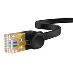 Kép 4/9 - Baseus Cat 7 UTP Ethernet RJ45 lapos kábel, 8 m (fekete)