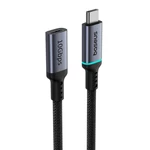 Kép 3/10 - Baseus High Definition hosszabbító kábel USB-C (apa-anya) 10Gbps, 0,5m (fekete)