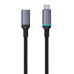 Kép 8/10 - Baseus High Definition hosszabbító kábel USB-C (apa-anya) 10Gbps, 0,5m (fekete)