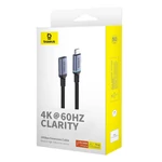 Kép 9/10 - Baseus High Definition hosszabbító kábel USB-C (apa-anya) 10Gbps, 0,5m (fekete)