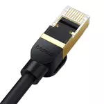 Kép 6/9 - Network cable cat.8 Baseus Ethernet RJ45, 40Gbps, 10m (black)
