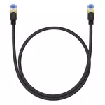 Kép 3/9 - Baseus fonott hálózati kábel Cat.7, Ethernet RJ45, 10Gbps, 0,5m (fekete)