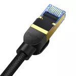 Kép 5/9 - Braided network cable cat.7 Baseus Ethernet RJ45, 10Gbps, 5m (black)