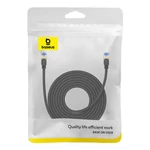 Kép 8/9 - Baseus fonott hálózati kábel Cat.7, Ethernet RJ45, 10Gbps, 8m (fekete)