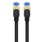 Kép 4/9 - Baseus Ethernet RJ45 fonott hálózati kábel cat.7, 10 Gbps, 10m (fekete)