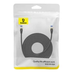 Kép 8/9 - Baseus Ethernet RJ45 fonott hálózati kábel cat.7, 10 Gbps, 10m (fekete)