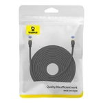 Kép 8/9 - Baseus Ethernet RJ45 fonott hálózati kábel cat.7, 10Gbps, 20m (fekete)