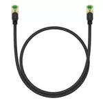 Kép 2/9 - Baseus fonott hálózati kábel Cat.8, Ethernet RJ45, 40 Gbps, 0,5m (fekete)