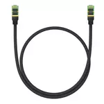 Kép 3/9 - Baseus fonott hálózati kábel Cat.8, Ethernet RJ45, 40 Gbps, 0,5m (fekete)