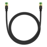 Kép 2/9 - Baseus fonott hálózati kábel Cat.8, Ethernet RJ45, 40 Gbps, 1m (fekete)