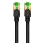 Kép 4/9 - Baseus fonott hálózati kábel Cat.8, Ethernet RJ45, 40 Gbps, 1m (fekete)
