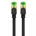 Kép 4/9 - Braided network cable cat.8 Baseus Ethernet RJ45, 40Gbps, 1,5m (black)