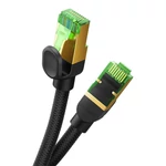 Kép 5/9 - Baseus fonott hálózati kábel Cat.8, Ethernet RJ45, 40 Gbps, 3m (fekete)