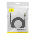 Kép 8/9 - Baseus fonott hálózati kábel Cat.8, Ethernet RJ45, 40 Gbps, 3m (fekete)