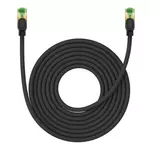 Kép 2/9 - Braided network cable cat.8 Baseus Ethernet RJ45, 40Gbps, 8m (black)