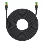Kép 2/9 - Braided network cable cat.8 Baseus Ethernet RJ45, 40Gbps, 15m (black)