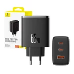 Kép 7/7 - Baseus OS-Cube Pro töltő 2xUSB-C + USB, 65W (fekete)