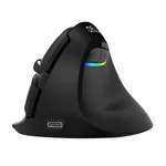 Kép 4/7 - Delux M618 Mini vezeték nélküli egér (fekete)