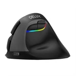 Kép 5/7 - Delux M618 Mini vezeték nélküli egér (fekete)