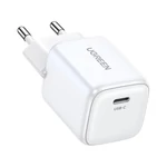 Kép 1/4 - UGREEN 15326 Nexode mini töltő, USB-C, PD3.0, QC4.0, GaN, 30W (fehér)