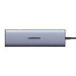 Kép 4/6 - UGREEN Revodok CM498 10 az 1-ben adapter USB-C - 3x USB-A 3.0, HDMI, VGA, RJ45, SD/TF, AUX3,5 mm, PD