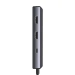 Kép 3/3 - UGREEN CM498 6 az 1-ben adapter USB-C - 2x USB-A 3.0, USB-C 3.0, 2xHDMI, PD