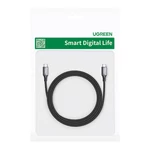Kép 3/3 - UGREEN 15961 Gyorstöltő kábel USB-C-ről USB-C-re, PD, 3m (fekete)