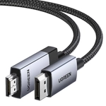 Kép 2/2 - UGREEN DP119 Display Port - HDMI egyirányú kábel, 4K, 2m